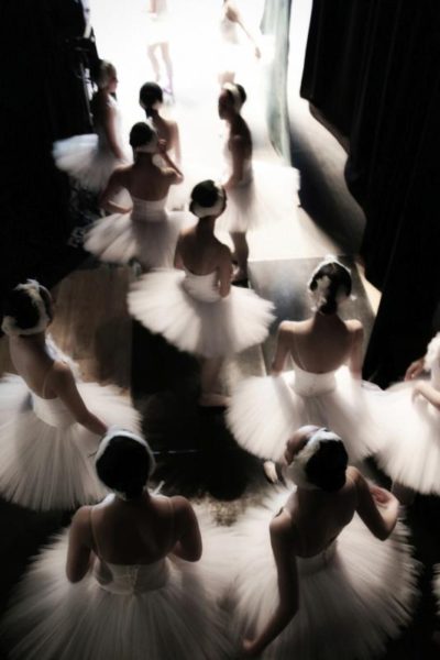Behind the scenes of the Swan Lake by Hajime Yoshida